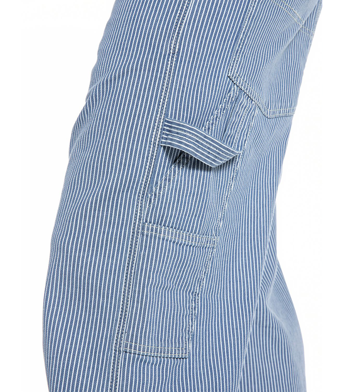 コードレーンストライプワークワイドパンツ 詳細画像 ダークブルー 8